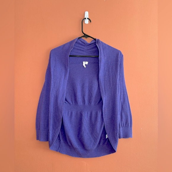 Nordstrom Frenchi Drape Cotton Cardigan Womens Size S - Picture 1 of 4